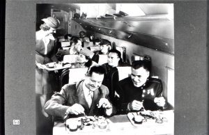 After Pearl Harbor, 90 percent of United's passengers became military personnel or civilians engaged in essential war work. This picture of 