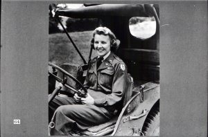 Another former stewardess, Carole Macmillan, is serving as an Army air evacuation nurse in the European war theater.
