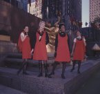 Confronted with the challenge of designing a wardrobe for United’s stewardesses serving on the newly delivered Boeing 747 jumbo jet, interna