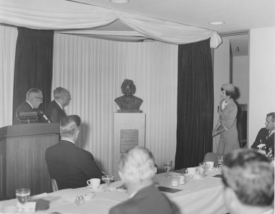At the time of the dedication, Ellen Church Marshall plaques were given to the stewardess training schools of the following airlines: