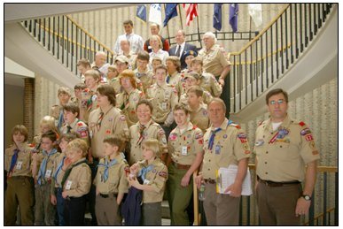 The scouts all had a great time, learned a lot about aviation, had some unique and fun experiences, and went home exhausted from the day’s a