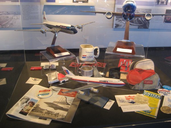 United memorabilia from the 1930s to current is featured throughout the museum.