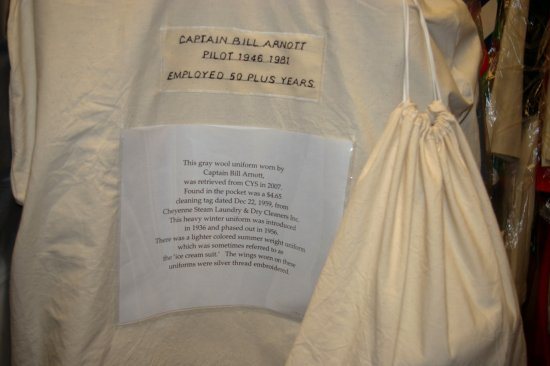 The contents of each garment bag are well identified