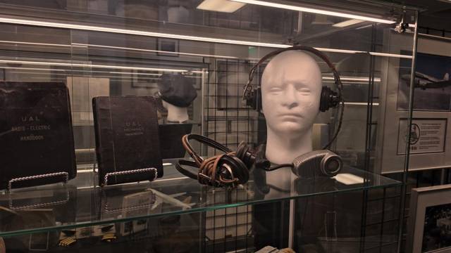 Pilot headsets and logbooks