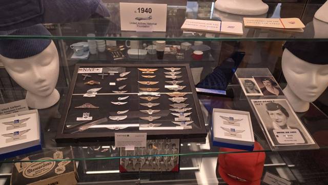 Wings collection with 1940 stewardess items