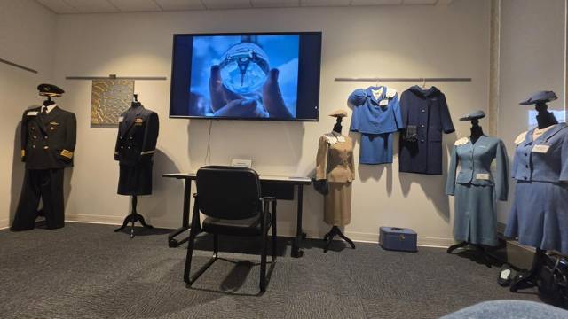 Uniform room with video display